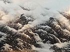 画家李颠焦墨山水作品