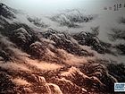 画家李颠焦墨山水作品
