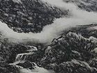 画家李颠焦墨山水作品