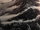 画家李颠焦墨山水作品
