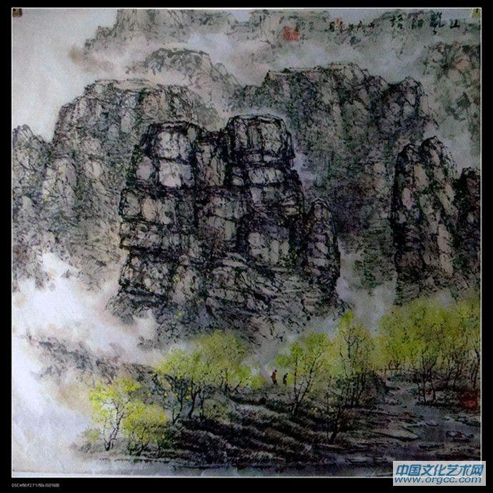 山岚下的细雨