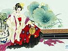 画家马志红人物作品《夏闲》