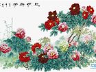 画家马志红花鸟作品《总领群芳》