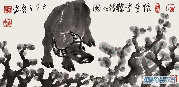 信手涂鸦得此图