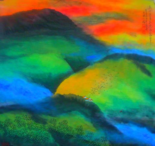 远山芳草外