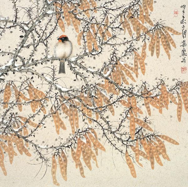 郭慧庆花鸟画
