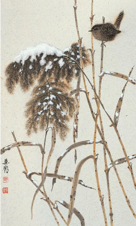 郭慧庆花鸟画