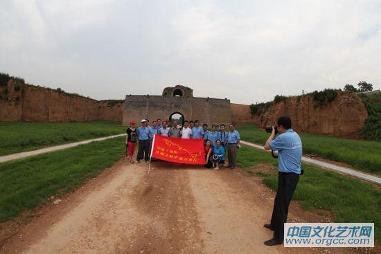 采风团在函谷关