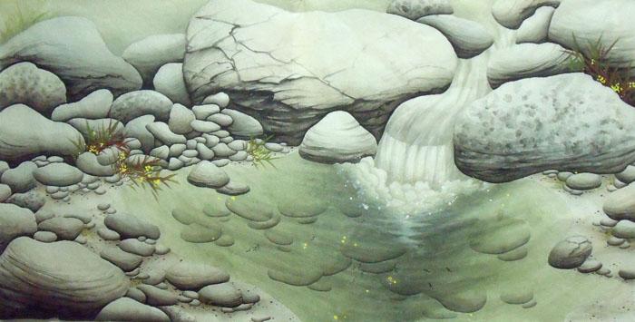 画家郝淑琳花鸟作品