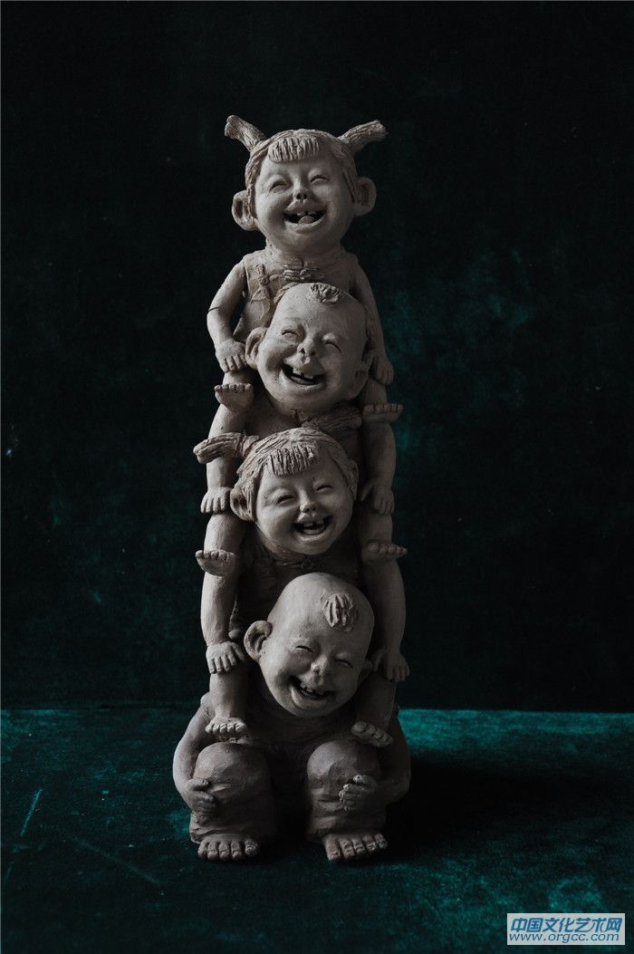 中国泥塑大师张振福作品欣赏