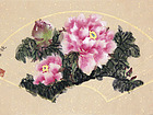 国画家王玉凤牡丹作品《凝香》
