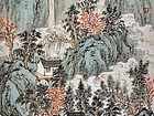 春云出谷图