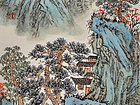 桃溪春云图