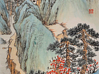 翠峰深居图