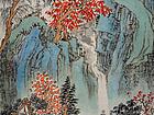 春山流泉图