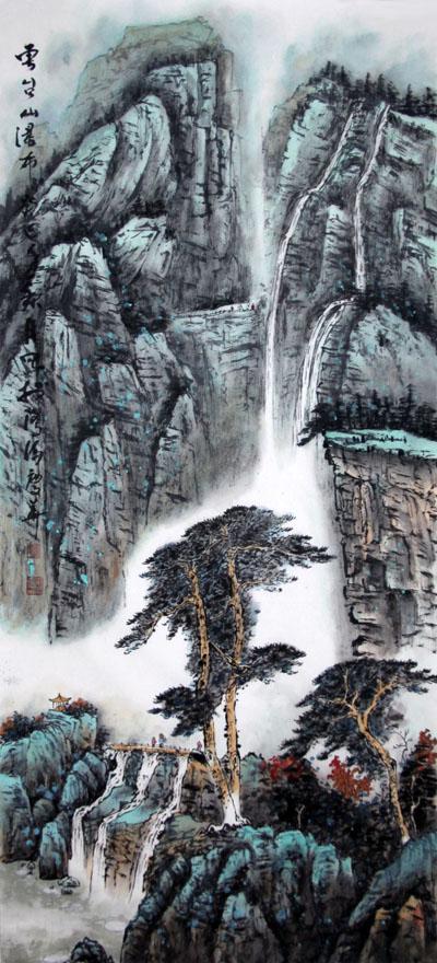 云臺山瀑布