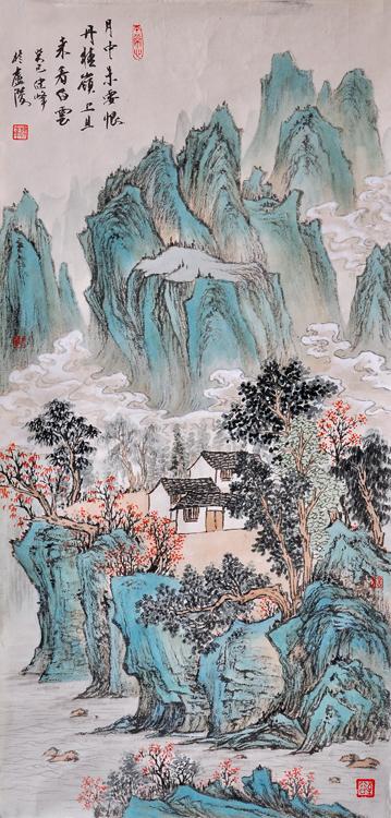 岭上白云