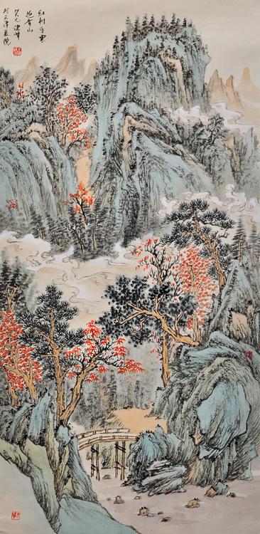 红树白云抱青山