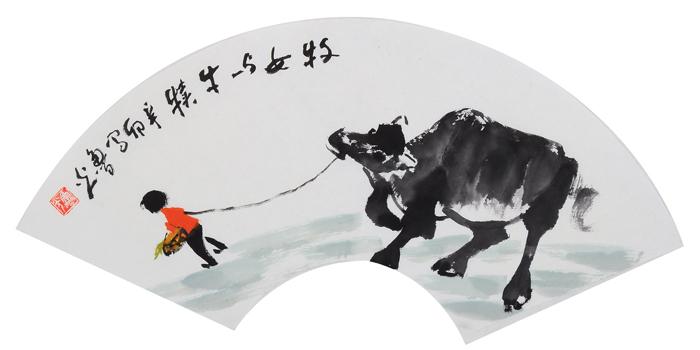 牧女与牛犊