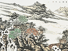 浮云载山山欲行