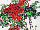 国画家石百顺花鸟作品《洛阳红》