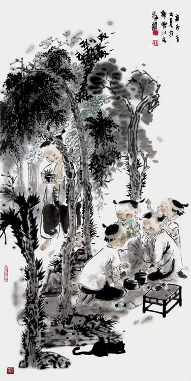 秋虫境遇皆称霸 童真所见如嬉戏