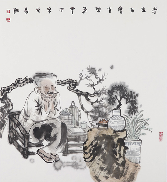 组图:快乐游古今——王家训中国画主题展将开幕