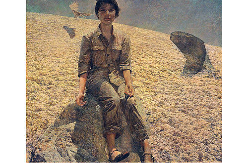 何多苓,《青春》,1984年作.